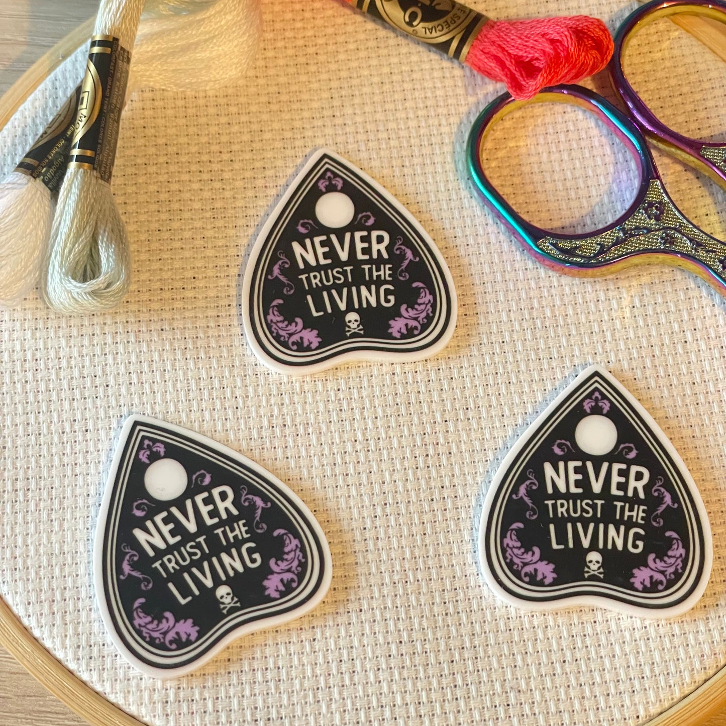 Never Trust The Living Needle Minder