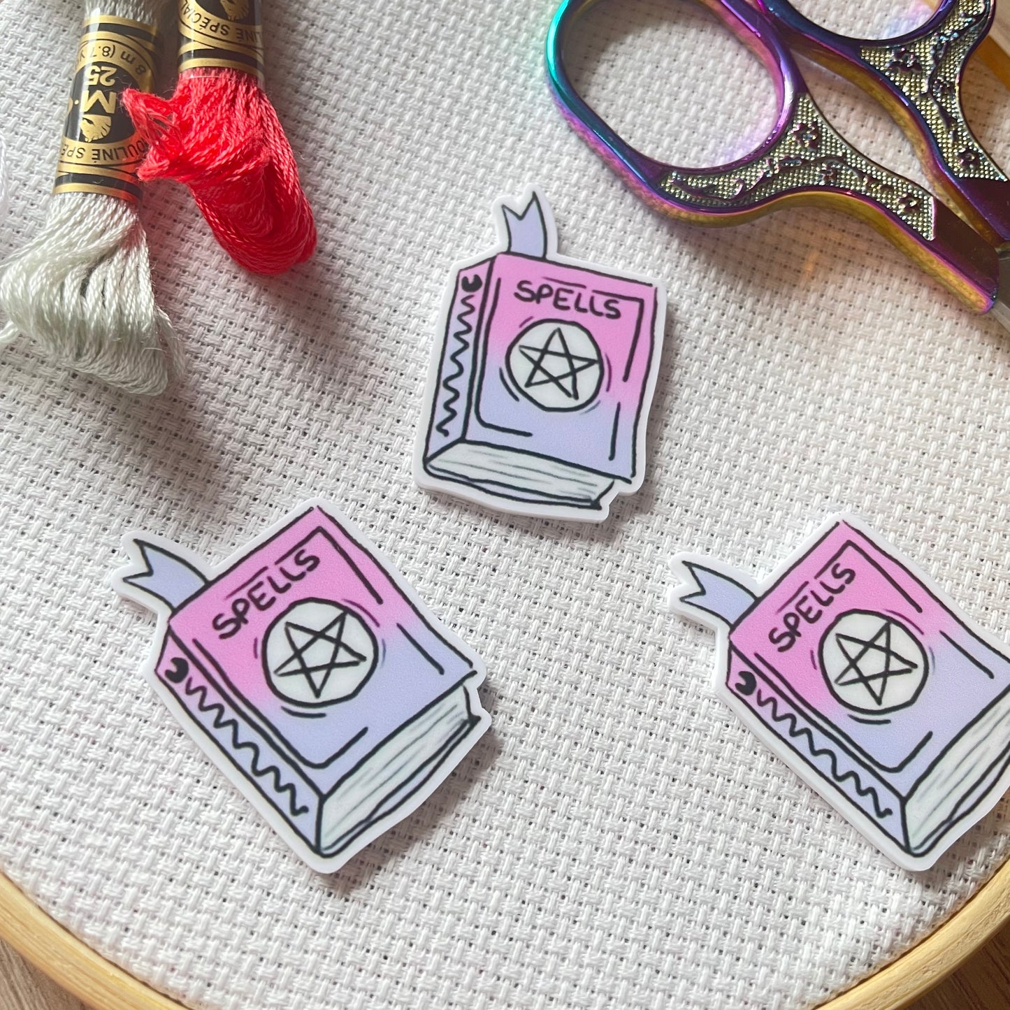 Spell Book Needle Minder